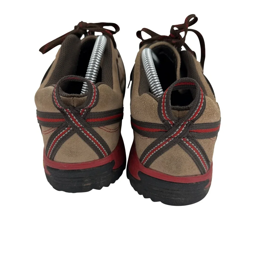 KEEN Jasper Suede Hiking Trail Shoes Tan Brown Outdoor Sneakers Mens US 9 EU 42